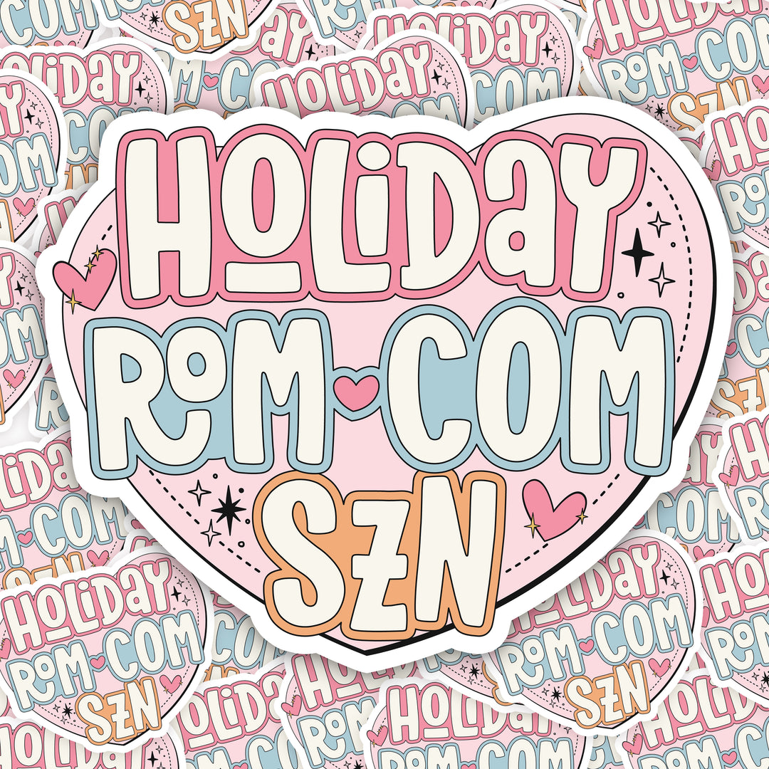 Rom Con Holiday Season , Package Fillers, Business Branding, Small Shop Vinyl, Tumbler Decal, Laptop Sticker, Window Sticker,