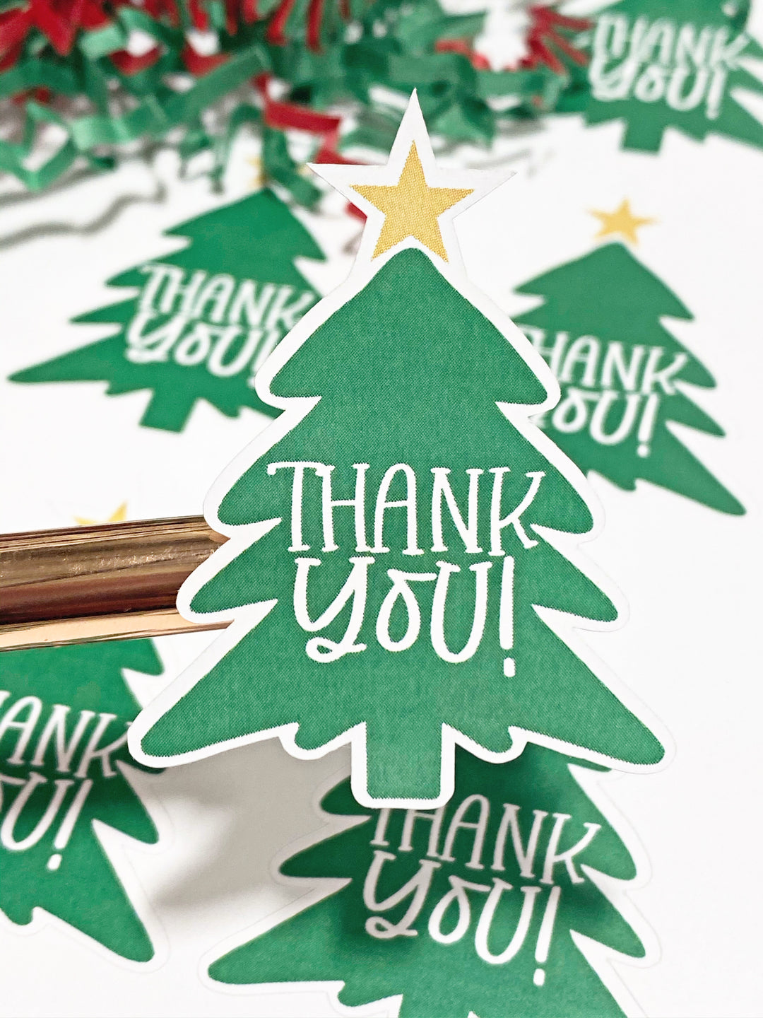 Thank You Tree | Packaging Stickers | Business Branding | Small Shop Stickers | Sticker #: S0038 | Ready To Ship