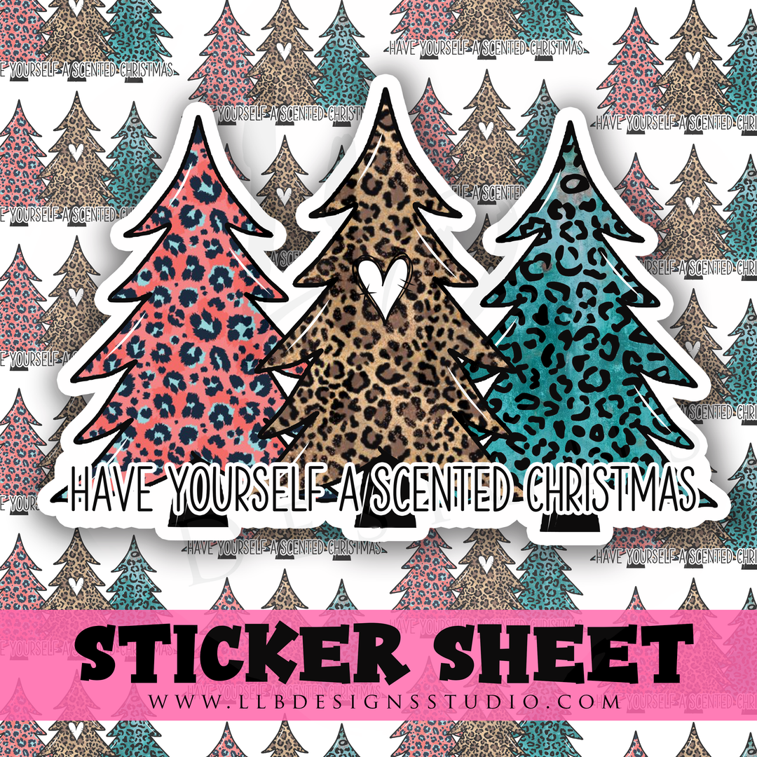 Have Yourself a Scented Christmas |  Packaging Stickers | Business Branding | Small Shop Stickers | Sticker #: S0265 | Ready To Ship