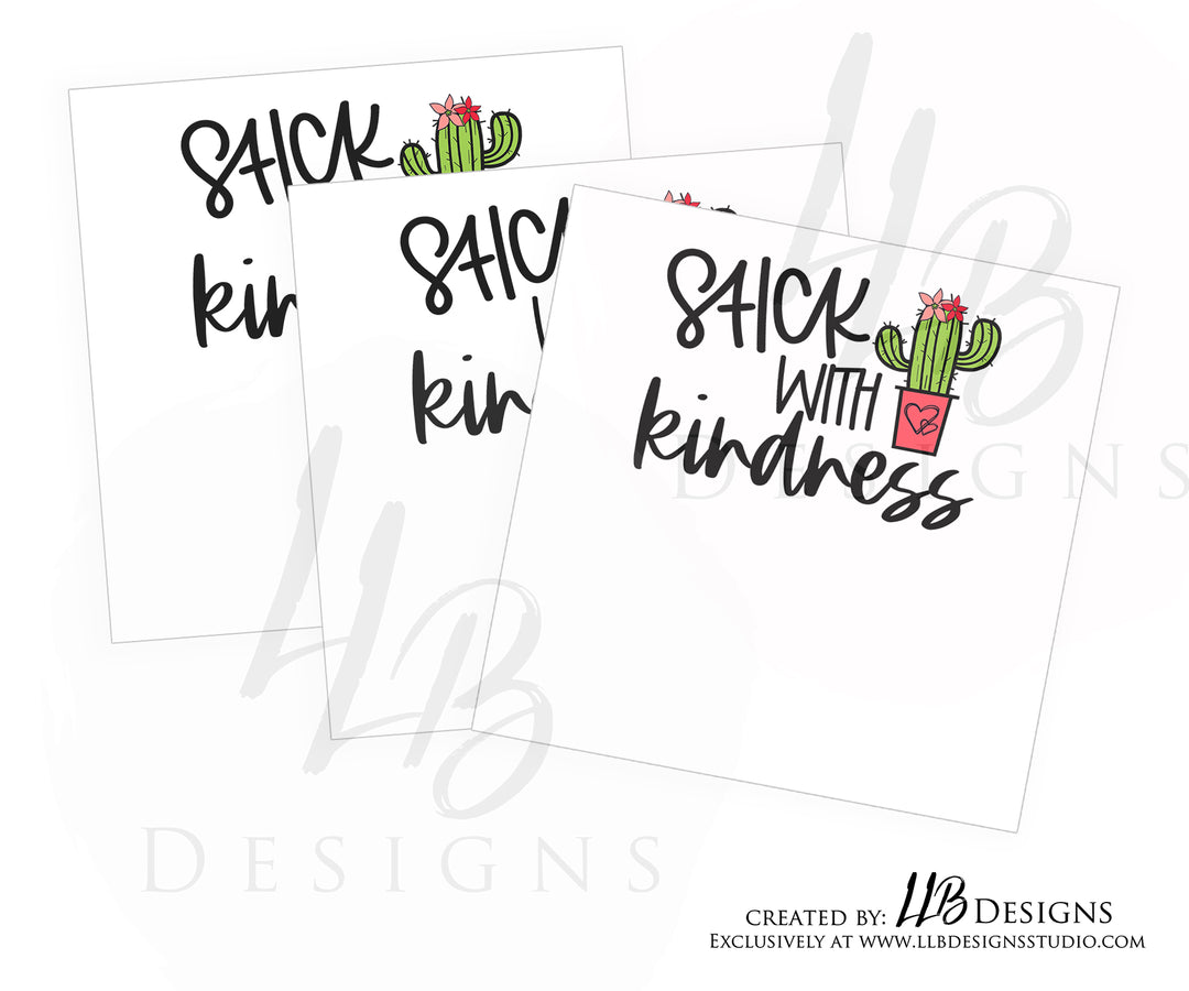 HAIR TIE CARDS ONLY!  | Stick With Kindness | 10 or 25  Cards |